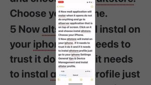 Install altstore on iPhone with mac, fix error (data is not in correct format)