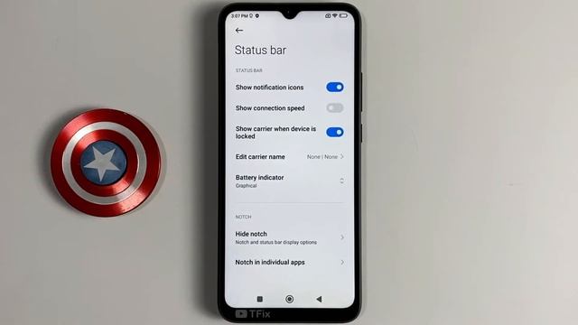 Hide Notch on Poco C40 Android 11 смотреть онлайн