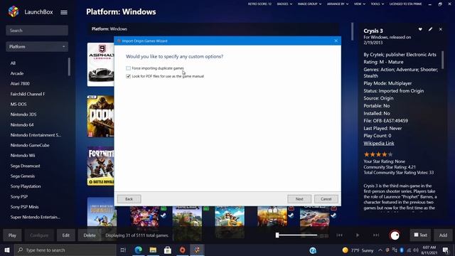 Import Origin Games - LaunchBox Tutorial смотреть онлайн
