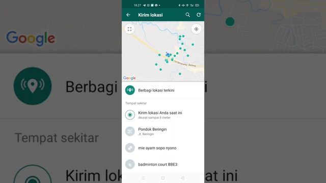 Cara Share Lokasi di WhatsApp Android Lengkap ... 8 Jam Otomatis Live dll смотреть онлайн