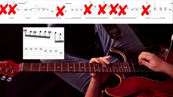 Соло Nothing Else Matters, исправляем ошибки. Взгляд со стороны классической музыки. Полный разбор.