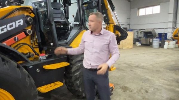 НОВИНКА от Rigor! ОБЗОР равноколесного экскаватора-погрузчика RIGOR CHALLENGER!
