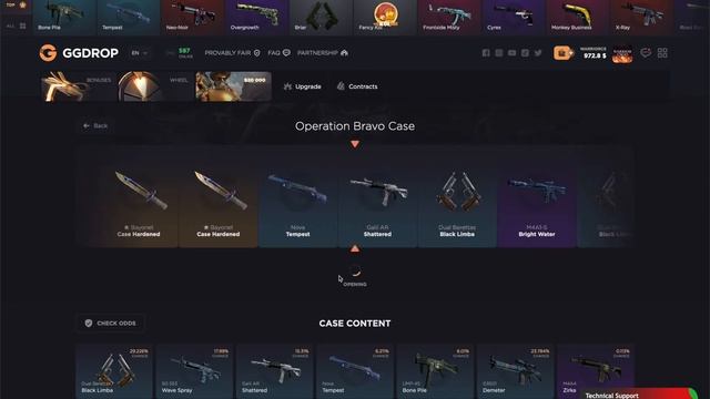 GGDROP Operation Bravo CASE OPENING | GG DROP UNBOXING | GGDROP PROMO CODE "WAR11" +11% bonus смотреть онлайн