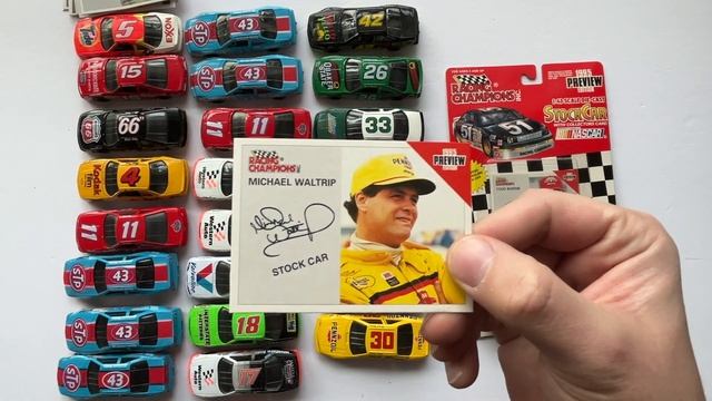 Opening 47 Vintage Racing Champions NASCAR Winston Cup Era 1:43 and 1:64 Scale Die-Cast Cars смотреть онлайн