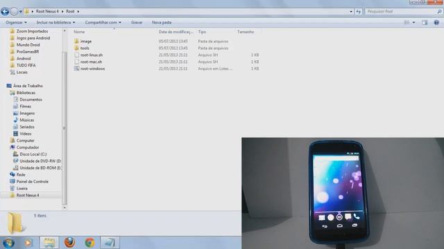 Como fazer o root em seu LG Nexus 4 E960 [4.2.2] // Brasil ! смотреть онлайн