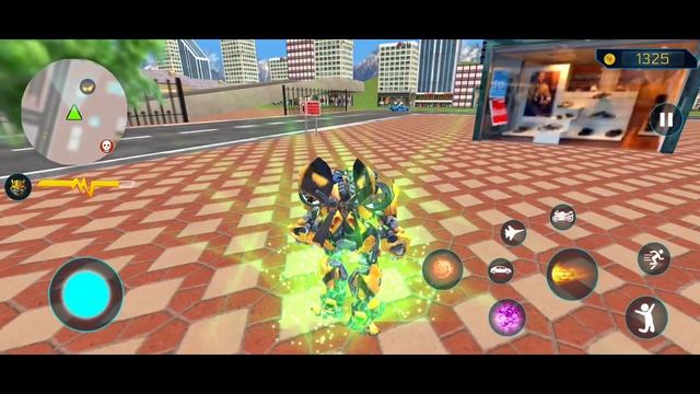 Jet Robot Car Transformation - Robot Car games - Android Gameplay смотреть онлайн