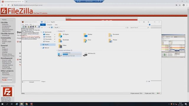 Bir kaç dakikada windows ftp server kurulumu смотреть онлайн