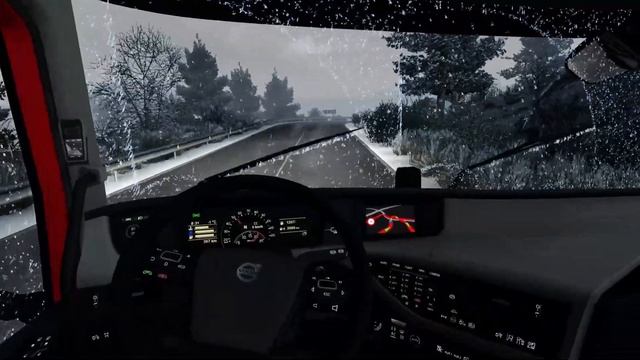 Nuevo MOD Nieve - Frosty Winter Weather | ETS2 PROMODS - Epica Subida al Embalse de Contreras смотреть онлайн