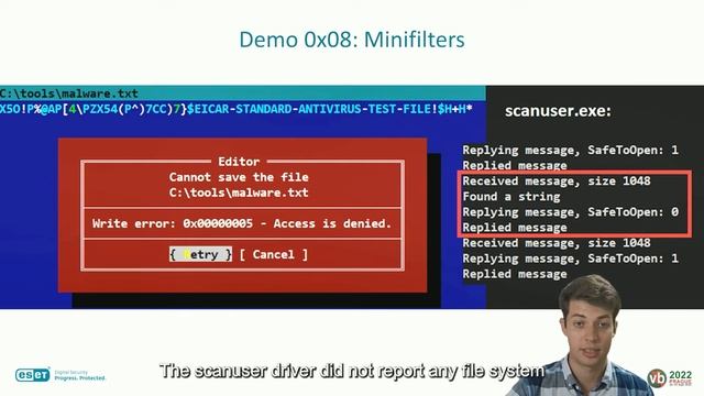 Lazarus & BYOVD evil to the Windows core Peter Kalnai & Matěj Havránek ESET смотреть онлайн