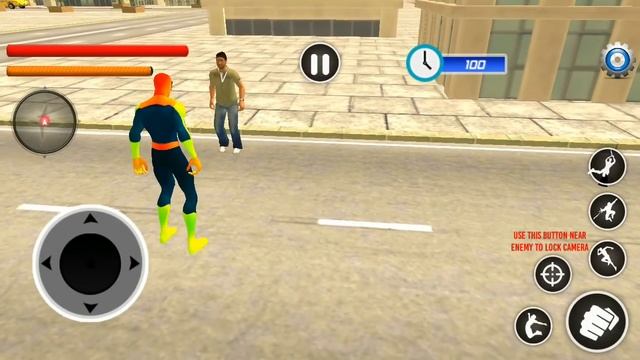 Spider Rope Swing Hero Vegas Crime City Games | Spider Boy Crime City Battle - Android GamePlay смотреть онлайн