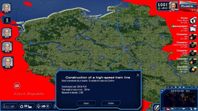 War And Space Race - Russia Part 9 Geopolitical Simulator 4: Power and Revolution 2020 Edition смотреть онлайн