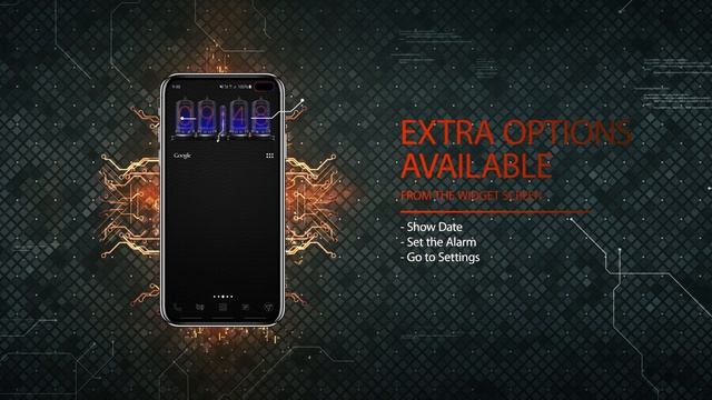 Nixie Tube Clock Widget Pro promo смотреть онлайн