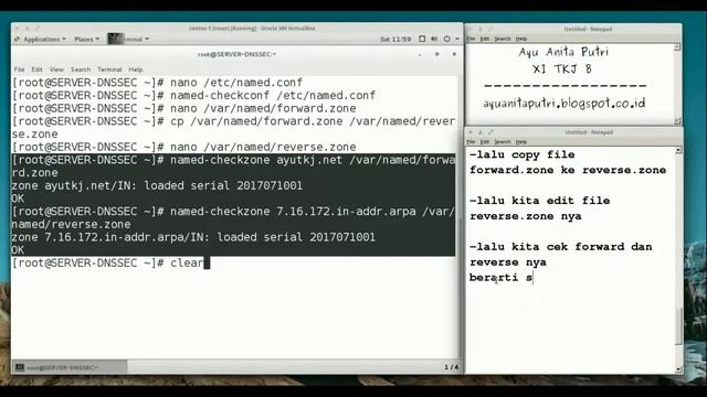 lab 6.6 Bind DNS Server in DNSSec on CentOS 7 смотреть онлайн