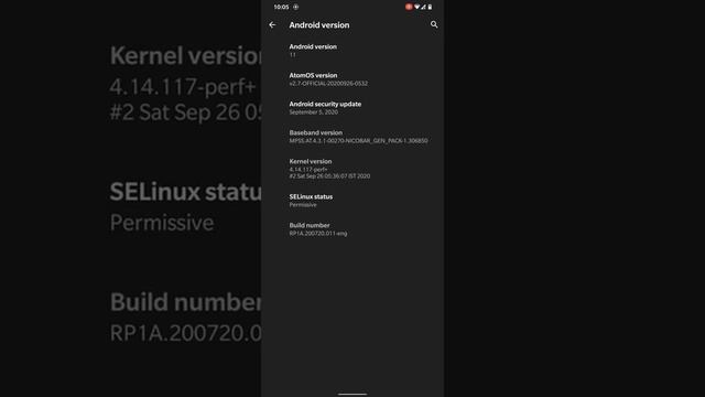 AtomOS (Android 11) on Redmi Note 8 (ginkgo) (v2.6.7) (20200926 Initial Build) смотреть онлайн