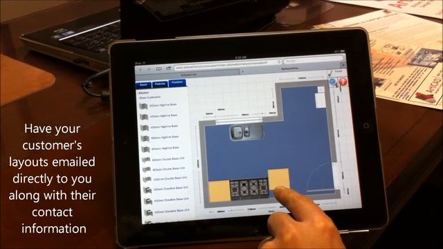 Design a Kitchen on an iPad with My Room Plan from ArtiCAD смотреть онлайн