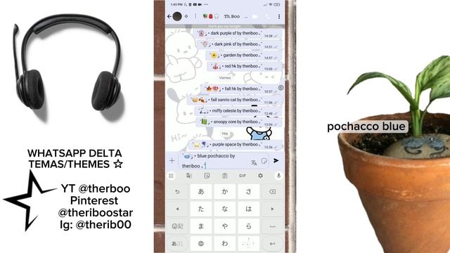 🌷🤍WhatsApp Delta Themes | Temas WhatsApp Delta 2023 | #DELTAYOWA | @theriboo 🌱 смотреть онлайн