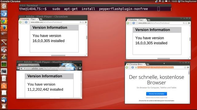 Aktueller Flash Player für Linux смотреть онлайн