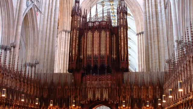 York Minster Theodore Dubois 'Toccata' played by Francis Jackson.flv смотреть онлайн