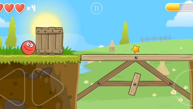 Туториал как получить апельсиновый шарик в Red ball 4 смотреть онлайн