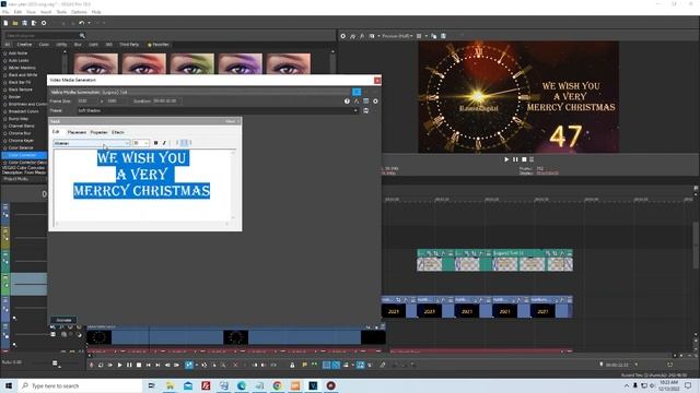Happy New Year 2023 - Free Template (Vegas Pro) смотреть онлайн
