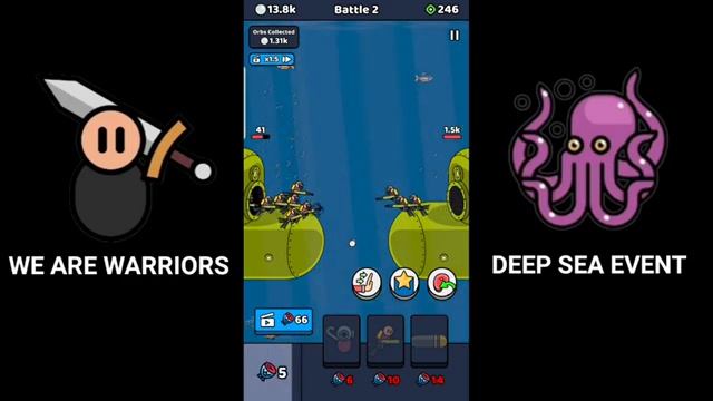 How to Win "Deep Sea Event" in game We are Warriors смотреть онлайн