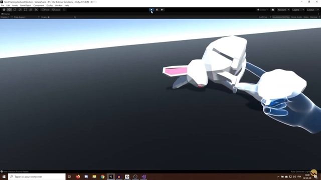 Hand Tracking Gesture Detection - Oculus Quest смотреть онлайн