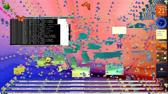 Destroying Windows Vista with viruses смотреть онлайн