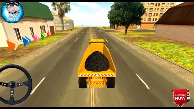 Village Road Construction Truck Simulator 3D Gameplay смотреть онлайн