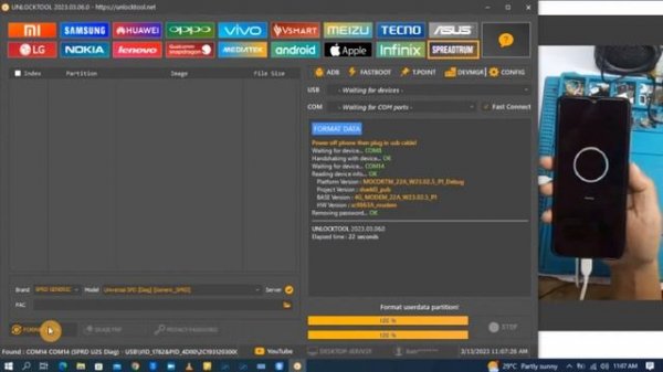 Realme C30s RMX3690 PATTERN PLUS FRP REMOVED WITH UNLOCKTOOL