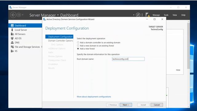Add Active Directory & Domain services Role | Promote to Domain Controller - Windows Server 2019 смотреть онлайн