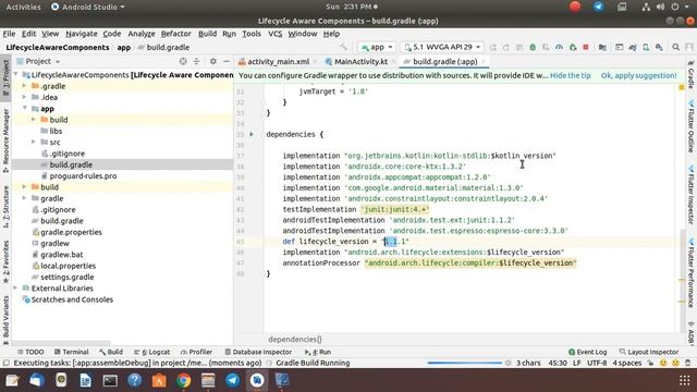 Android Jetpack Lifecycle Aware Components смотреть онлайн
