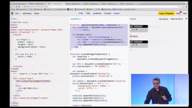 Easy composition and reuse with Web Components - Chrome Dev Summit 2014 (Dimitri Glazkov) смотреть онлайн