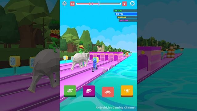 Switch Race - All Levels Gameplay Android,ios (Levels 13-15) смотреть онлайн