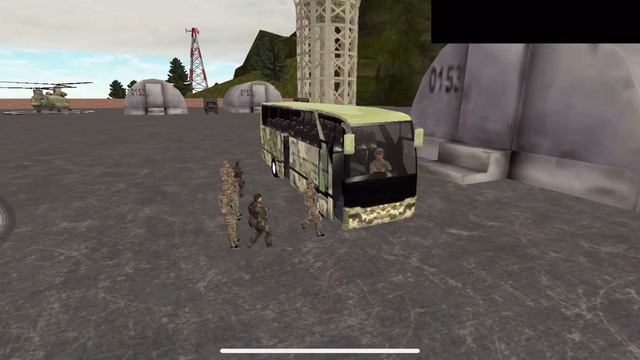 Army Soldier Bus Driving Simulator - Offroad US Transport Duty Driver-Android GamePlay @King-Games смотреть онлайн