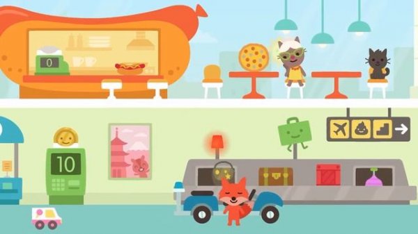 Sago mini World Саго Мини Мир Аэропорт