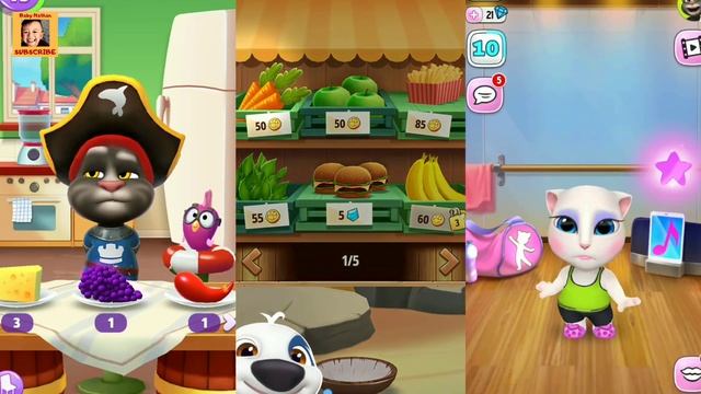 Talking Tom Vs. Talking Hank Vs. Talking Angela