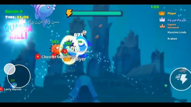 Hungry Eat Fish.io Gameplay | Walkthroug (iOS Android) OGGY game смотреть онлайн
