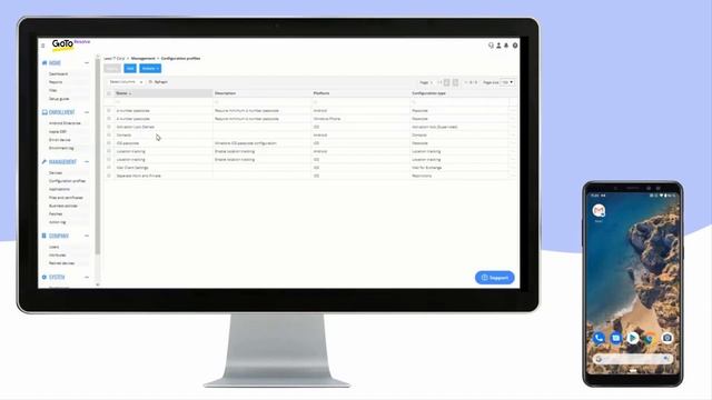 GoTo Resolve MDM - Configuration Profiles for Android Devices смотреть онлайн