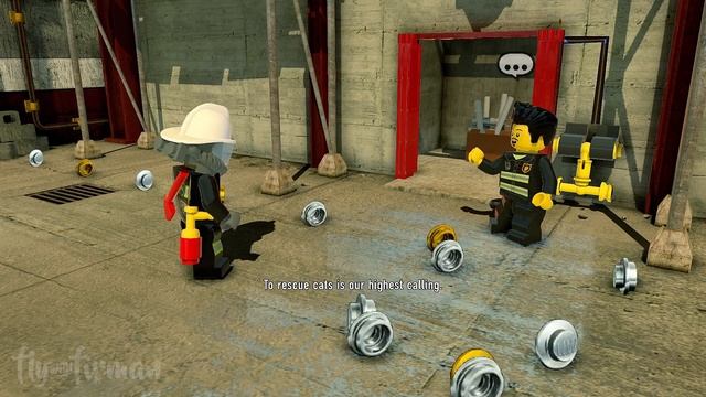Lego City Undercover PC Walkthrough - Being A Fire Officer - Part 14 смотреть онлайн