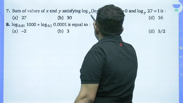 Solution to Advance Mathematics for JEE (Black Book) | Logarithm : EX-1 (Q.NO. 1 TO 20) | Ajay Sing смотреть онлайн