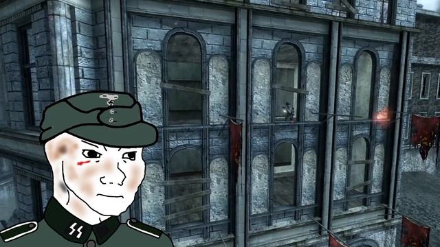 WaW Sniper Theme but you just spotted two Russian Soldiers in a building across the street смотреть онлайн