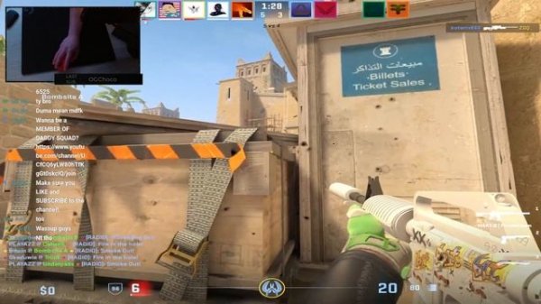 CS2 FACEIT -  @D0cC  HAS THE BEST CROSSHAIR ✖️