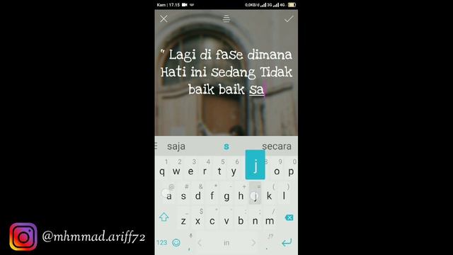Cara Membuat Quotes Bucin And Sad Di Hp Android || PicsArt Pro смотреть онлайн