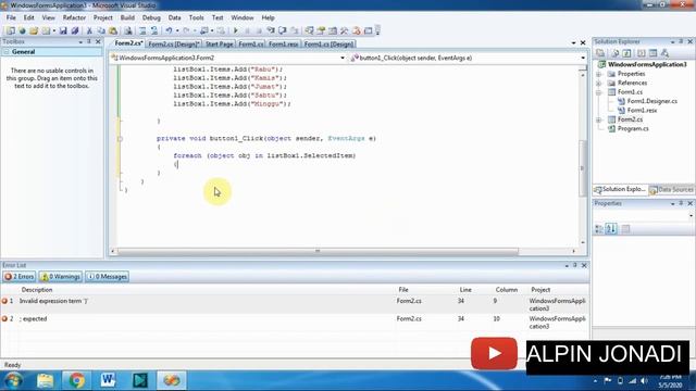 ComboBox, ListBox, and RadioButton with c# смотреть онлайн