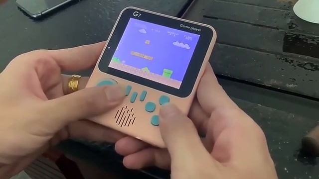 Consola de juegos portátil G7 ultrafina Mini Retro смотреть онлайн