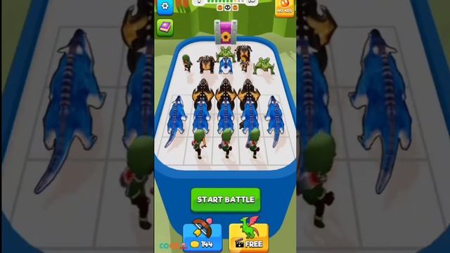 Merge Battle 3D Dragon Fight: Funny Game All Levels Gameplay (iOS,Android) Part 1 - Levels 1 + 20 смотреть онлайн