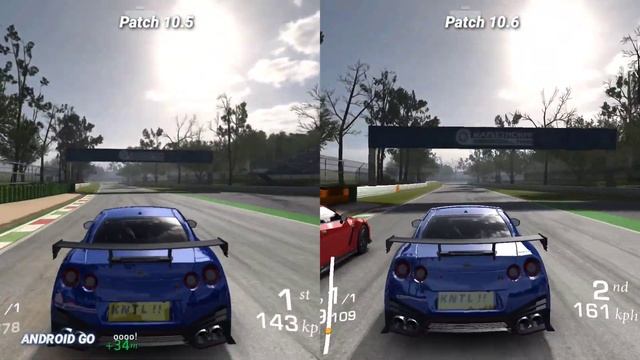 Real Racing 3 Graphics Comparison Update 10.5 🆚 Update 10.6 NISSAN GTR смотреть онлайн