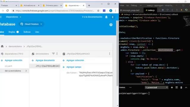 Flutter Triggers or Cloud Functions Firestore смотреть онлайн