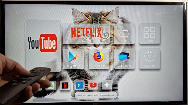 How to enable or disable mouse mode on Android TV - Box remote mouse pointer смотреть онлайн