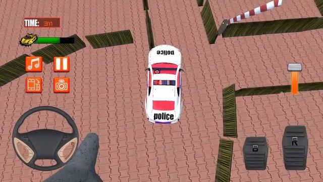 Police Car Parking Mania 3D Simulation | Police Cars Driving смотреть онлайн